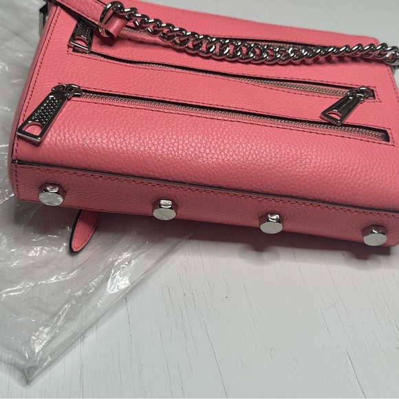 NWT Rebecca Minkoff 5 Zip Leather Crossbody Bag - Picture 10 of 10